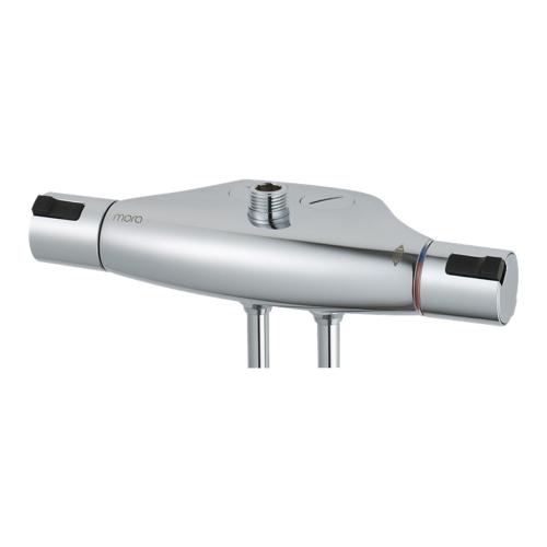 Mora Cera T4 Brusearmatur 40 c/c, Opadgående Udløb, Nedadgående Indløb, Krom