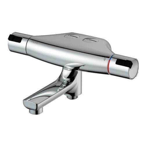 Mora Cera T4 Badekar Og Brusehoved 40 C/C, Chrom, Indløb Ned