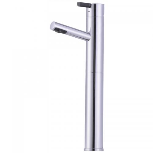 Mora Rexx B5 Tvättställsblandare Förhöjd Fot Krom/Svart 707161.0011