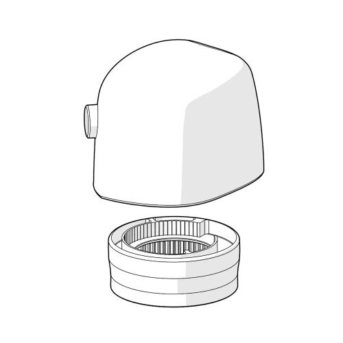 Oras Optima Temperature Control Handle Chrome