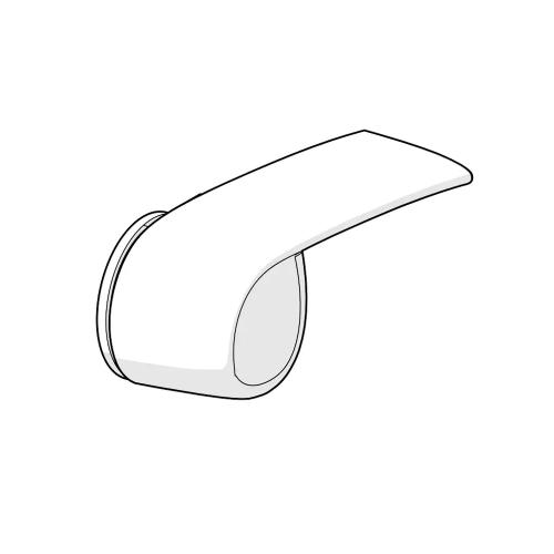 Oras Ventura Kranöverdel Varmvattenventil Krom