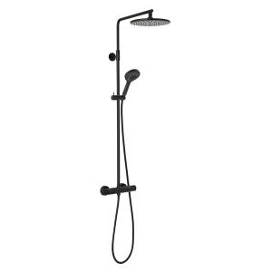 Damixa Silhouet Ceiling Shower Package Matt Black