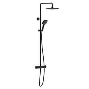 Damixa Pine Ceiling Shower Package Matt Black