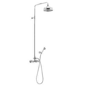 Damixa Tradition Ceiling Shower Mixer Chrome