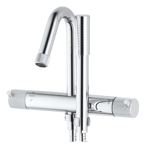 Mora Izzy Badkarsblandare 160 c/c Rock, Krom