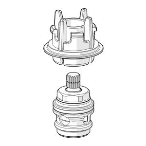 Oras Optima Faucet Top For Hot Water