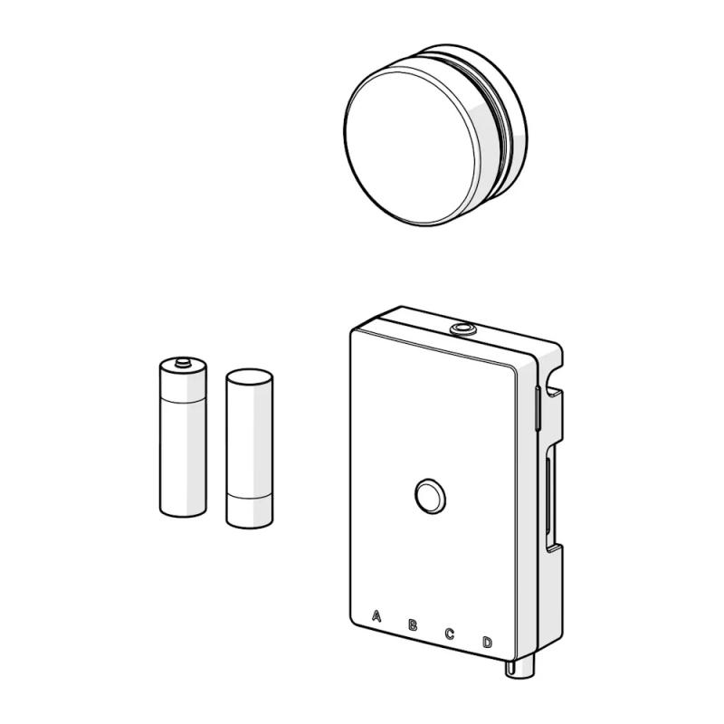Oras Bluetooth Set 3V Krom