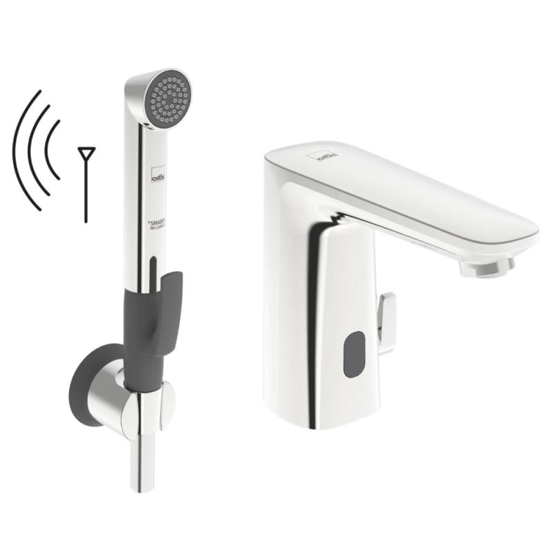 Oras Electra ECO+ Tvättställsblandare 13V Bluetooth Krom