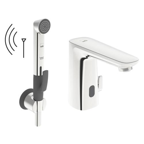 Oras Electra ECO+ Tvättställsblandare Bluetooth 117mm IP55 Krom
