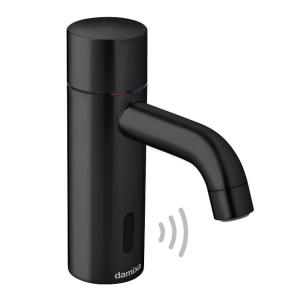 Damixa Silhouet Touchless Sensor Private Basin Mixer 12V AC/DC Matt Black