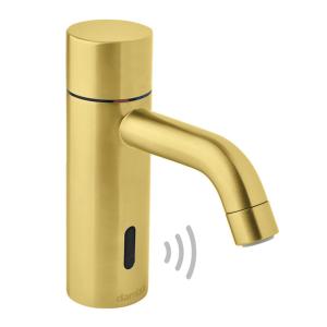 Damixa Silhouet Touchless Sensor Private Basin Mixer 12V AC/DC Brushed Brass PVD