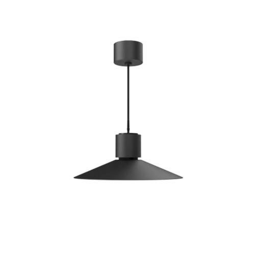 Stormbell Pendant 80 Wide 930 Dali 12W 1369lm 3000K IP20 Black Solar Light
