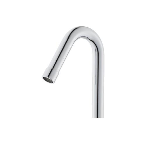 Mora Izzy Utloppspip Tvättställsblandare Komplett Krom