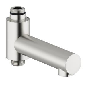 Damixa Swivel Spout For Bathtub 117mm Brushed Chrome PVD