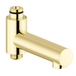 Damixa Swivel Spout For Bathtub 117mm Polished Brass PVD