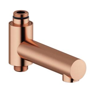 Damixa Swivel Spout For Bathtub 117mm Brushed Copper PVD