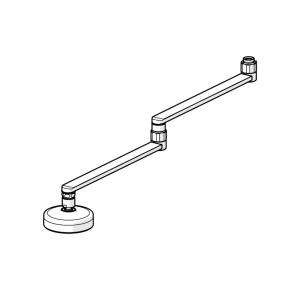 Oras Clinica Udløbstud 600mm Krom