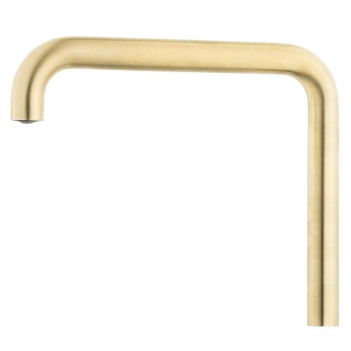 Mora INXX II Kitchen Spout Sharp Brushed Brass