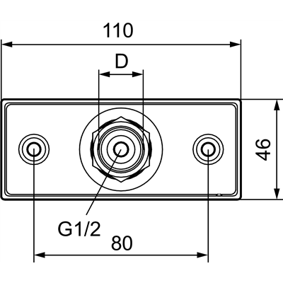 FM Mattsson Ventilfäste 12MM