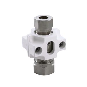 Oras Ball Stop Valve With Wall Bracket 10x15mm Chrome