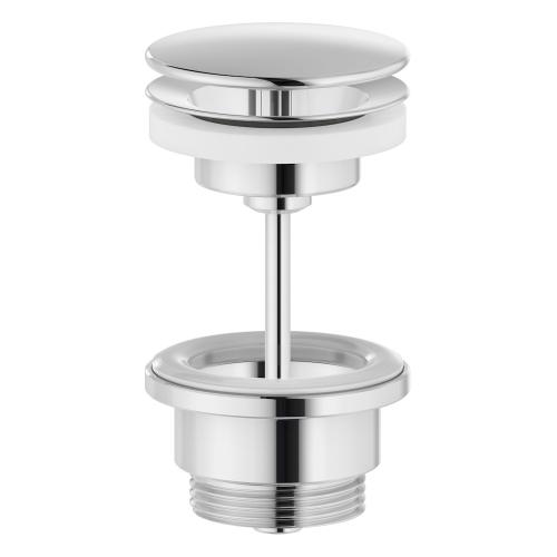 Mora Bottom Valve Free Flow Chrome