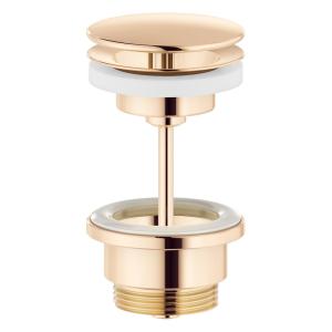 Mora Free Flow Bottom Valve Polished Brass