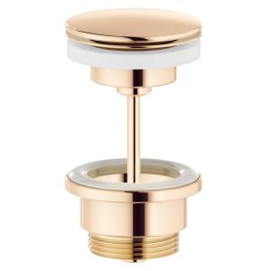 Mora Push Down Valve Polished Brass