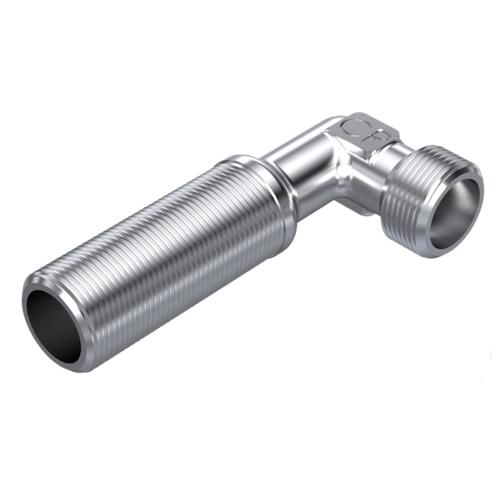 Vinkel Lång Bogårdhs G15 Förkromad Ezze