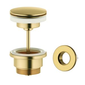 Damixa Push Down Valve Bottom Valve G32 Brushed Brass PVD