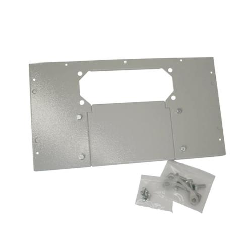 Top Og Bundplader 1xFL21 400mm Hvid Eldon Installation