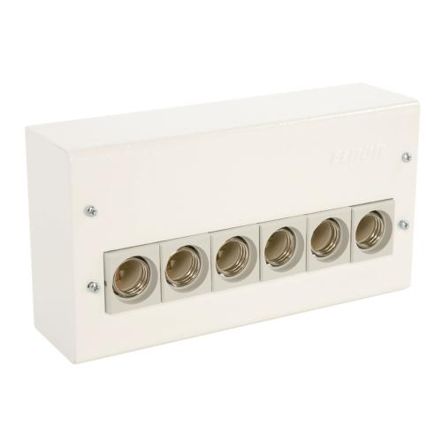 Fuse Panel 1x6 GII 25A IP20 Eldon Installation