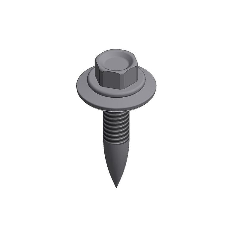 Tunnplåtsskruv rostfri M6x25mm