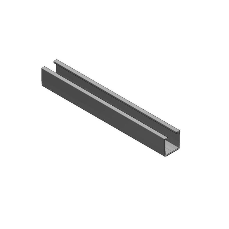 Trapetsprofil aluminium L=280 mm + EPDM