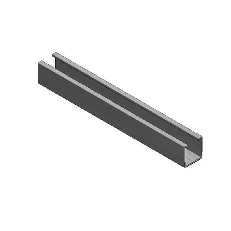 Aluprofil för korrugerade ståltakL=220mm