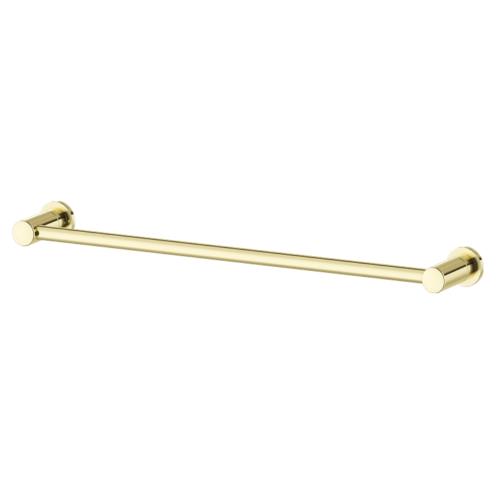 Mora INXX II Single Towel Holder Polished Brass, 500 mm c/c