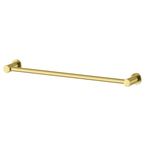 Mora INXX II Single Towel Holder Brushed Brass, 500 mm c/c