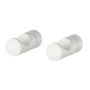 Mora INXX II Towel Hook 2-Pack, Matte White