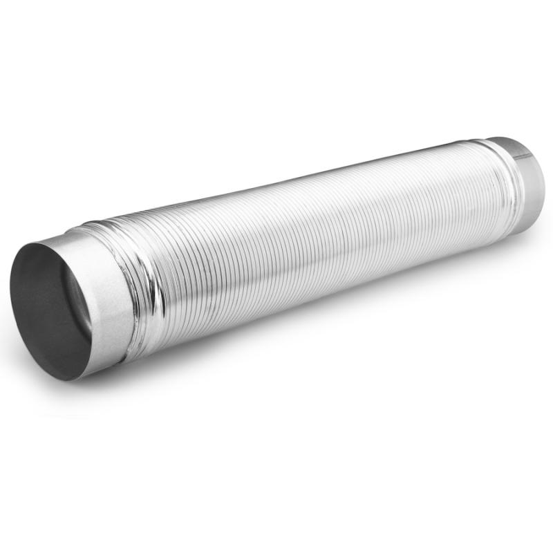 Fresh Aluminiumslang med Muff 100X1500mm