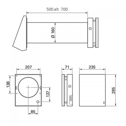 Återvinningsaggregat Nibe DVC 10L