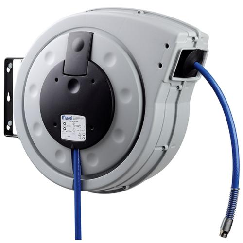 Slangvinda 15bar 20m PU Luft 10x15 3/8tum med returbroms