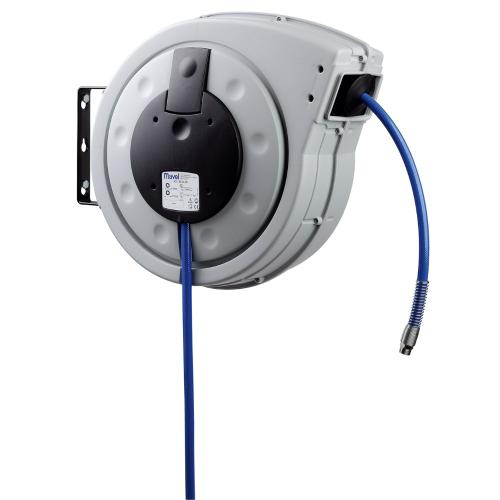 Slangvinda Luft/Vatten 15bar 15m 12mm PU med returbroms