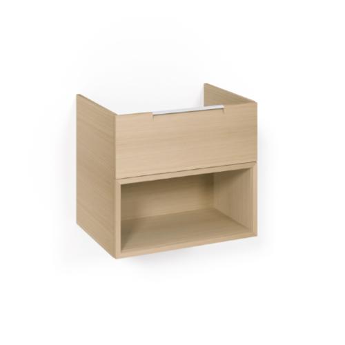 Macro Design Crown+ Tvättställsskåp 600x545x450mm 2Lådor Ljusek Open Box