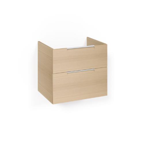 Macro Design Crown+ Tvättställsskåp 600x545x450mm 2Lådor Ljusek Grip