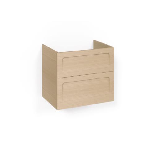 Macro Design Crown+ Tvättställsskåp 600x545x450mm 2Lådor Ljusek Shape