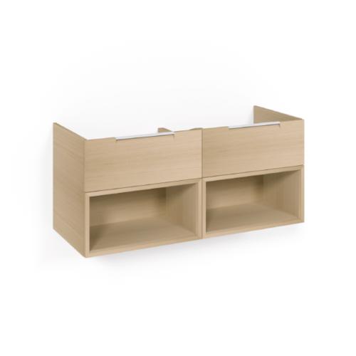 Macro Design Crown+ Tvättställsskåp 1200x545x450mm 4Lådor Ljusek Open Box