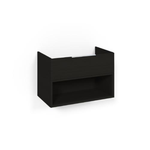 Macro Design Crown+ Tvättställsskåp 800x545x450mm 2Lådor Svartek Open Box