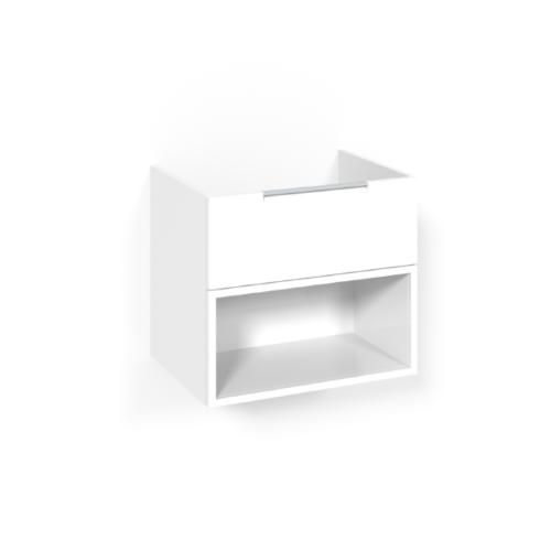 Macro Design Crown+ Tvättställsskåp 600x545x450mm 2Lådor Vit Open Box