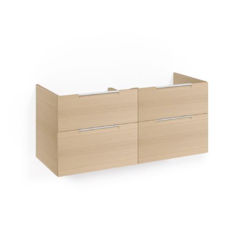 Macro Design Crown+ Tvättställsskåp 1200x545x450mm 4Lådor Ljusek Grip