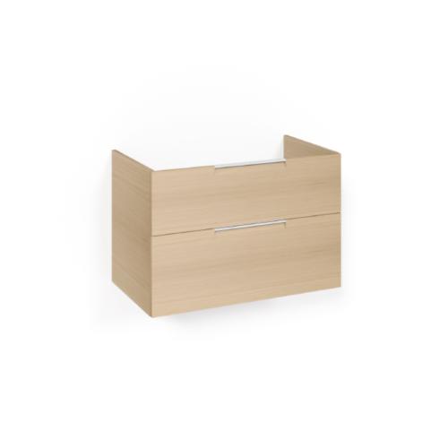 Macro Design Crown+ Tvättställsskåp 800x545x450mm 2Lådor Ljusek Grip