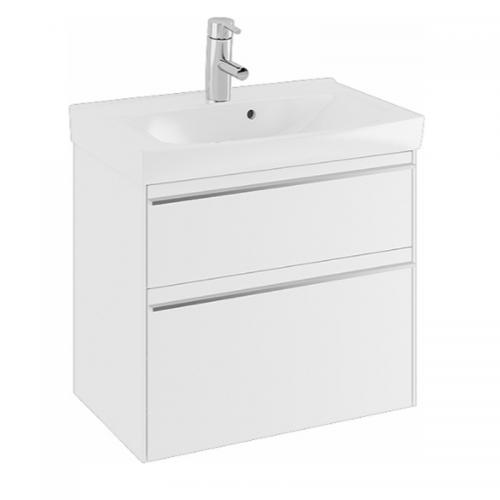 Möbelpaket Sense Compact SPMP 60 V2 Vit Med Spira Tvättställ